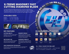 X-TREME MASONRY FAST CUTTING DIAMOND BLADE
