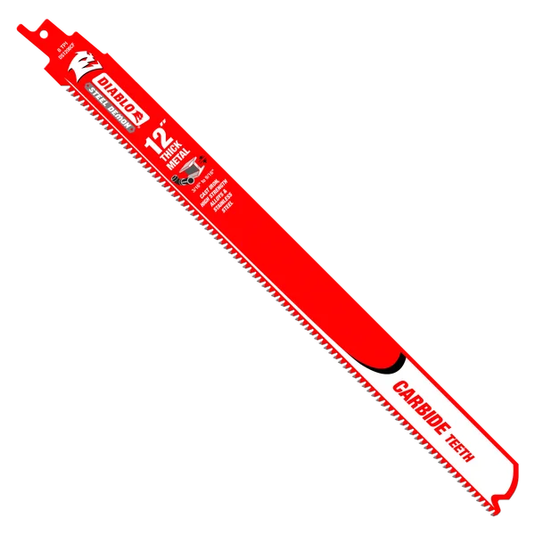 DIABLO STEEL DEMON™ CARBIDE TIPPED RECIPROCATING SAW BLADE (THICK METAL)