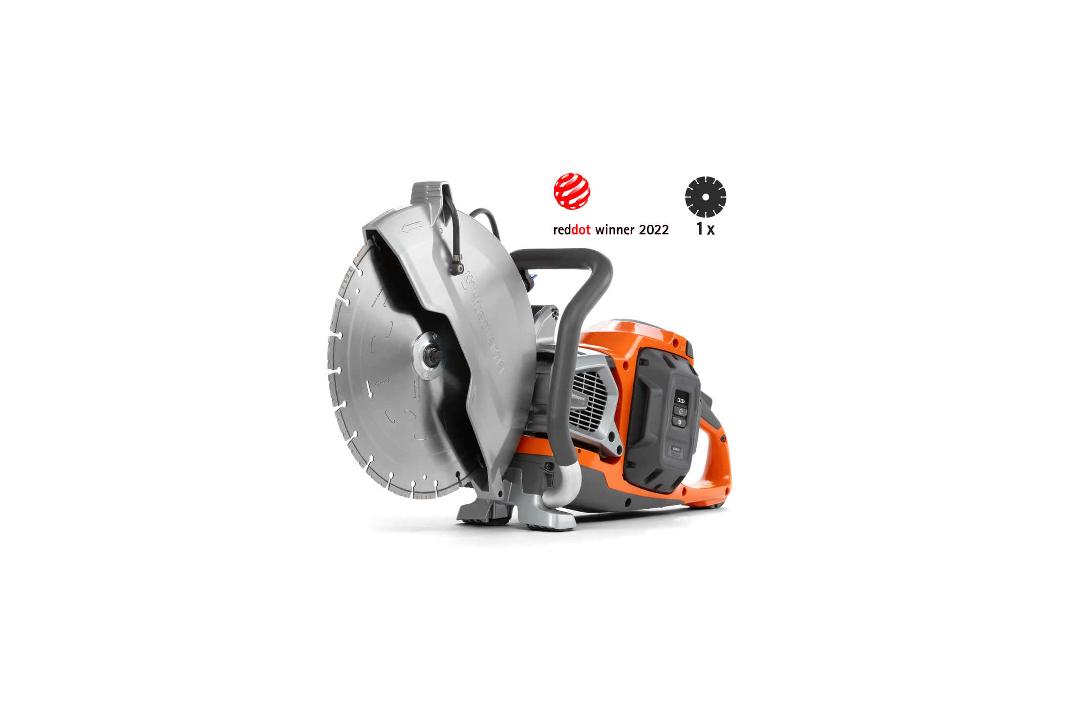 HUSQVARNA K 1 PACE POWER CUTTER 2 BATTERY KIT - 12-inch or 14-inch