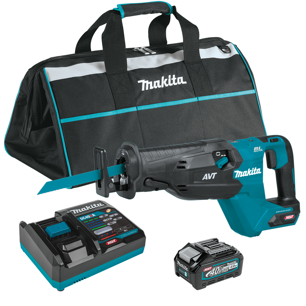 MAKITA 40V MAX XGT® BRUSHLESS RECIPROCATING SAW BATTERY KIT