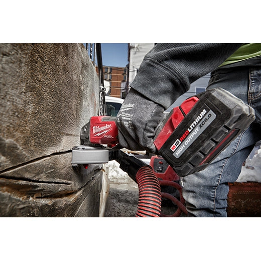 MILWAUKEE M18 FUEL™ GRINDER 2 BATTERY KIT - 4.5-inch to 5-inch