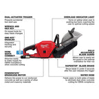 MILWAUKEE M18 FUEL™ BATTERY CUT-OFF SAW 2 BATTERY KIT - 9-inch