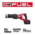 MILWAUKEE M18 FUEL™ SAWZALL® RECIPROCATING SAW 2 BATTERY KIT