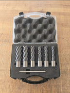 TIALN COATED ANNULAR CUTTERS - 7PC KIT